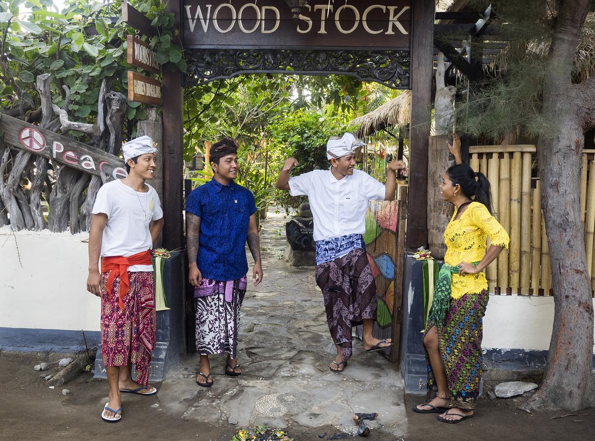 Woodstock Gili - Garden And Bungalows Hotel Gili Trawangan Exterior foto